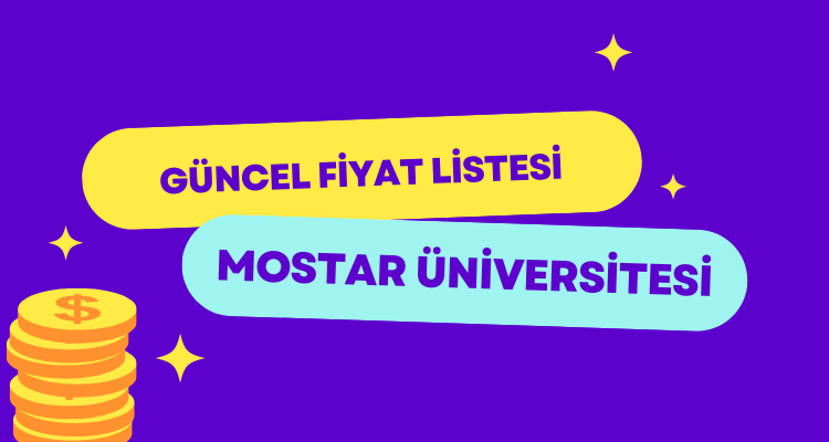 mostar üniversitesi güncel bölüm ücretleri